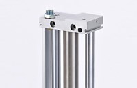Bore 40mm Stroke 600/700/800/900/1000mm CY1S Magnetically Coupled Rodless Cylinder Air Cylinder
